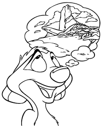 You can download and print out the coloring pages for kids hyenas and timon from our website. Timon Is Dreaming Coloring Page Free Printable Coloring Pages For Kids