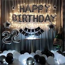 Ideas Para Decorar Cumpleanos En Casa Para Hombres Surprise Birthday Decorations Birthday Party Decorations For Adults Birthday Party Balloon
