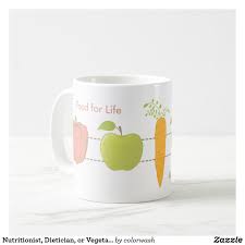 Nutritionist Dietician Or Vegetarian Good Foods Coffee Mug Zazzle Com Dietician Nutritionists Nutrition Facts Dietitian