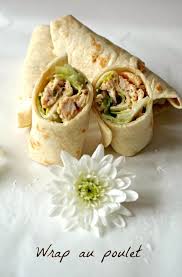 Recette Wrap Poulet Recettes De Cuisine Repas Leger