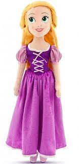 Disney Tangled Princess Rapunzel Ultra Soft Stuffed Plush Rag Doll Long Hair New Disney Plush Dolls Plush Dolls Disney Princess Dolls