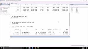Hypothesis Tests In Regressions With Stata Youtube
