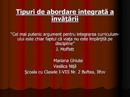 Ppt abordarea de tip integrat dimensiune a invăţării in ciclul primar powerpoint presentation id 5181046. Ppt T Ipuri De Abordare Integrat Äƒ A I Nv ÄƒÅ£Äƒ Rii Powerpoint Presentation Id 5181605