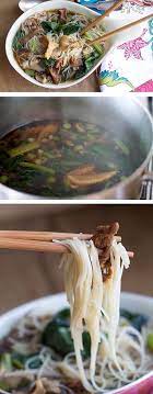 Chinese Mushroom Noodle Soup Recipe Asian Recipes Delicious Soup Recipes