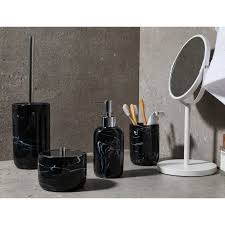Configure your own modular solid surface basin to fit any installation requirement or set of fixtures using our powerful controlled customization. Toilet Brush Holder Black Marble