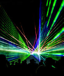 Laser Light Show Hancock County Public Library