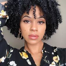 They have deep black or brown color, they are very curly and the thickness of the hair is impressive. 42 Easy Natural Hairstyles You Can Create At Home