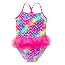 From the classic fit one piece to a halter cut and open back. Toddler Kids Baby Girl Swimwear Mermaid Fish Scale Ruffles Tutu Skirt Swimsuit One Piece Bathing Suit Pink Buy Online In Botswana At Botswana Desertcart Com Productid 184493576