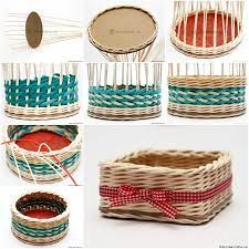 Read customer reviews and common questions and answers for bayou breeze part #: How To Diy Weave Cardboard Bottom Rattan Basket Basket Weaving Diy Basket Weaving Diy Weaving