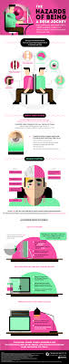 The Hazards Of Being A Desk Jockey Infographic Computer Vision Syndrome Infographic Health Infographic