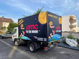 Stocks option prices for amc entertainment holdings inc with option quotes and option chains. Here We Go This Truck Drive Trough Frankfurt Germany Apes Strog Together All Over The World Now We Will Rock Amcstock