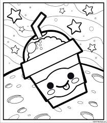 Download milkshake coloring page for free on coloringwizards.com. Get This Kawaii Coloring Pages Ice Milkshake