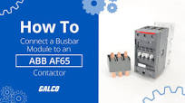 How to Connect a Busbar Module to an ABB AF65 Contactor | Galco
