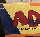 Ad Mania The Game of Advertising Trivia Board Game by Cardinal Factory  Sealed | eBay