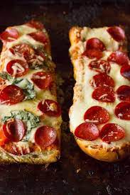 Easy French Bread Pizza Recipe Brown Sugar Food Blog Recipe French Bread Pizza Pizza Bread Homemade French Bread