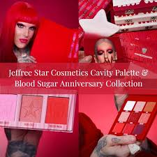 It's time for the next jeffree star cosmetics collection!!!! Jeffree Star Mini Blood Sugar Palette Anniversary Edition Blissme