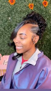 🔥🔥😮‍💨, ✨Side part Quickweave Pinup, 📲To book the look the text  773-379-8575, •, •, •, #fyp #explore #quickweave #pinup #lansinghairstylist  #chicagohairstylist #sidepart #contentcreator #haircontent