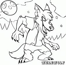 The best coloring pages for girls and boys to download and print for free. 25 Free Werewolf Coloring Pages Printable