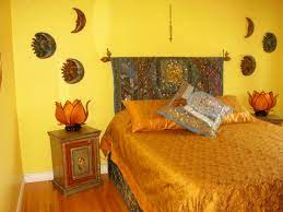 Love Everything Except The Wall Ornaments Indian Bedroom Decor Indian Bedroom Interior House Colors