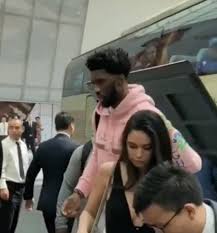 And, no, i'm not tired. pic.twitter.com/nfrrjafmyf. Joel Embiid Took His Si Swimsuit Model Girlfriend Anne De Paula To China Terez Owens 1 Sports Gossip Blog In The World