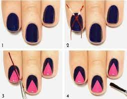 Pink and blue galaxy nails tutorial. Decoration Ongles Etape Par Etape En 26 Photos Sublimes Damen Nagel Nagellack Muster Nagel Selbstgemacht