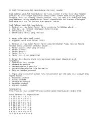 Soal pilihan ganda tentang keluarga. 50 Soal Pilihan Ganda Bab Kependudukan Dan Kunci Jawaban