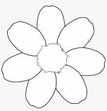 Flower clipart black and white simple easy. Daisy Flower Black White Line Art Tattoo Clip Art Flower Png Image Transparent Png Free Download On Seekpng