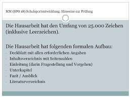 Zudem lesen viele menschen, die sich nur einen kleinen überblick über einen text. Hinweise Zur Prufung Hausarbeit Ppt Herunterladen