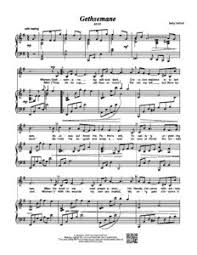 This printable pdf music sheet can be viewed, downloaded and also printed. Satb Gethsemane Sally Deford Music