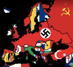 The content below is a transcript from our interactive 'theatre of war' map. Map Of Europe In 1942 Using Country Flags Mapporn
