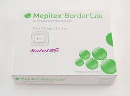 Mepilex Border Lite Dressing 7 5cm X 7 5cm Box 5