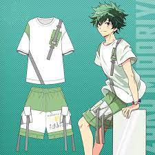 See more ideas about my hero academia manga, hero academia characters this book is going to be all about our little cinnamon bun, izuku midoriya aka deku. Hot Japanese Anime My Hero Academia Midoriya Izuku Cosplay Short Sleeved T Shirt Summer Shorts Suit For Men And Women Anime Costumes Aliexpress
