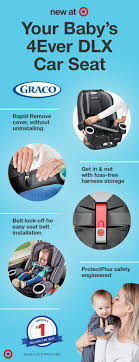Say Hello To Graco 4ever Dlx The Only Car Seat You Ll Ever Need Now With Fantastic New Features From Baby To Boo New Baby Products Car Seats Baby Shower Gifts