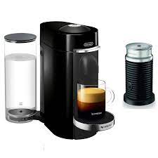 Flat white, cappuccino, espresso, espresso macchiato, hot milk, latte macchiato. Nespresso Vertuo Plus Deluxe Espresso Machine By Delonghi With Aeroccino Black In 2021 Lavazza Coffee Machine Nespresso Coffee Machine Nespresso