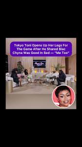Chile, looks like Tokyo Toni wanted her daughter’s leftovers. #tokyotoni  #blacchyna #blacchynamom #tiakemp #karlissaangelic #zeus #thegame  #zeusnetwork #auntteapodcast