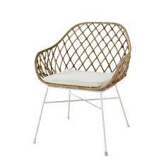 Fauteuil En Rotin Tresse Maisons Du Monde Sedia Rattan Malacca Mobili Da Arredamento