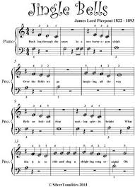 By only using their right hand fingers, kids will be able to play this song effortlessly. Jingle Bells Beginner Piano Sheet Music By James Lord Pierpont