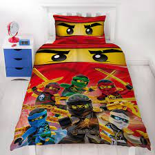 Sheets, comforters, duvet covers, quilts, bedding sets Official Lego The Ninjago Movie Single Duvet Set 100 Cotton Reversible Duvet 14 Kids Teens Comforters Duvets Kids Teens Bedding