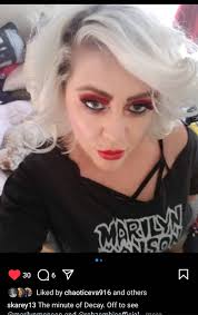 Here's one that I haven't seen in ages. (Someone made me a shirt out of it  back in the late 90's. Well the Manson half of the picture anyway)