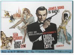 Agent 007 is back in the second installment of the james bond series, this time battling a secret crime organization known as spectre. Leinwand Poster Bilder James Bond From Russia With Love Painting Wanddekorationen Europosters
