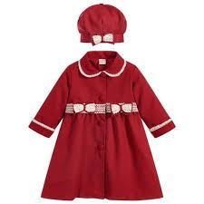 Pretty Originals Girls Pink Coat Hat Set Childrensalon Girls Pink Coat Girls Red Coat Pink Coat
