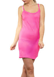 Fond de robe 100% coton. Fond De Robe Chemise De Nuit Fushia Miss Rouge