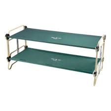 Wider and longer than standard cots bunk it, bench it, turn it into two cots Disc O Bed Cam O Cot Xl Bunk Bed Cabela S Canada