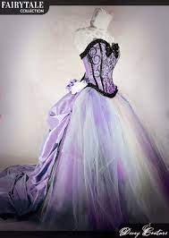Hey I Found This Really Awesome Etsy Listing At Https Www Etsy Com Listing 484228569 Cheshire C Fairy Wedding Dress Purple Wedding Gown Gothic Wedding Dress