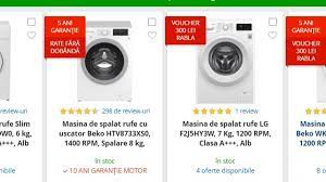În același timp, a oferit un avertisment celor care încearcă să le vândă. Emag Reduceri Voucher De 300 Lei Pentru Masini De Spalat Prin Rabla Pentru Electrocasnice