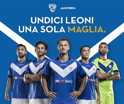 All information about brescia (serie b) current squad with market values transfers rumours player stats fixtures news. Brescia Calcio 2018 19 Home Kit Football Shirt News