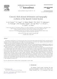A maior plataforma de ensaios femininos nu do brasil e américa latina. Pdf Cenozoic Thick Skinned Deformation And Topography Evolution Of The Spanish Central System