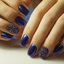 Maybe you would like to learn more about one of these? Ideas De Manicura En Tonos Azul Unas De Gel Bonitas Unas Azul Marino Unas De Gel Cortas