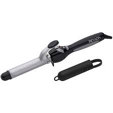 Revlon Perfect Heat Ceramic 1 Curling Iron Black Walmart Com 1 Curling Iron Curling Tools Curling Iron Hairstyles