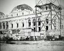 Construction Of The Melbourne Town Hall In 1867 Victoria Australia Melbourne Victoria Melbourne Australia